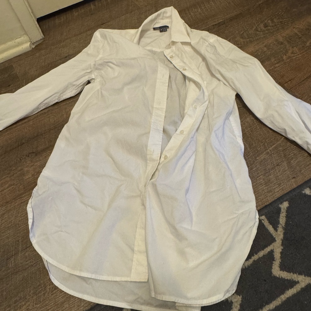 Classic White Men's Shirt Vince